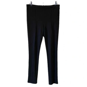 Joseph Ribkoff Straight  Leg Seamed Pants Stretch Fit Leggings Black Size 10